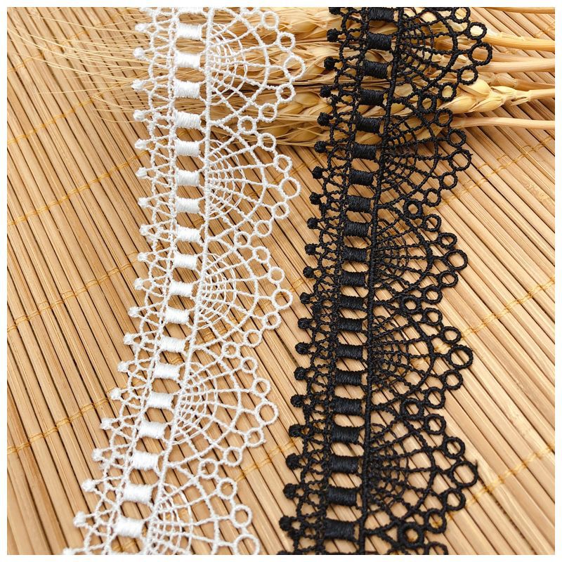 Embroidery Ribbon - Rỗng Thêu Xương Đòn Dây Chuyền