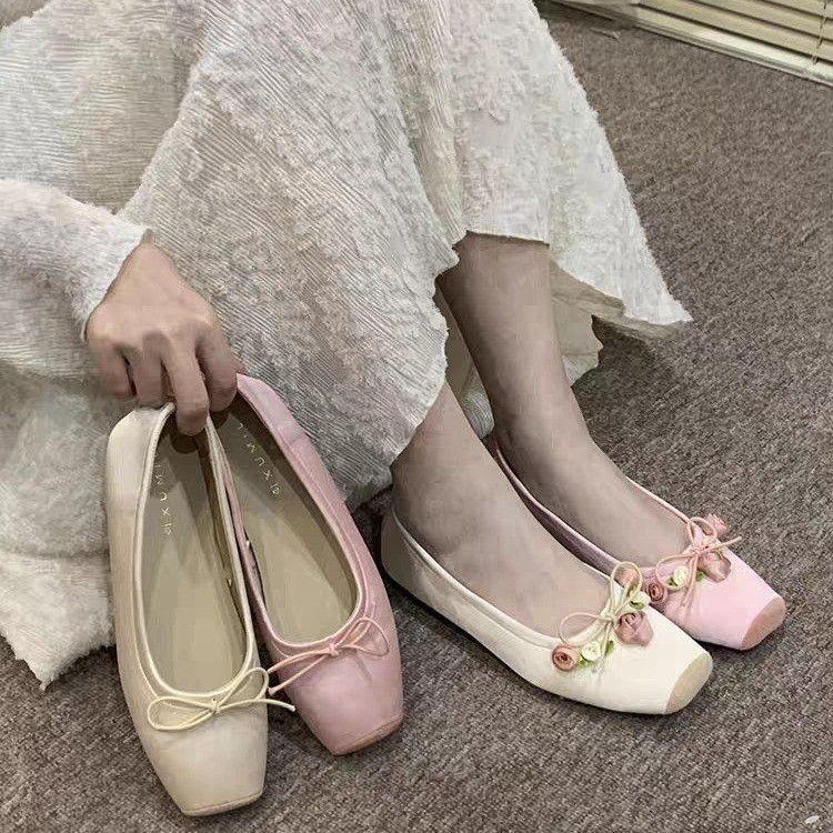 Women Flats Bow Marie Janes Sh - đánh giá và giá Embroidery Design
