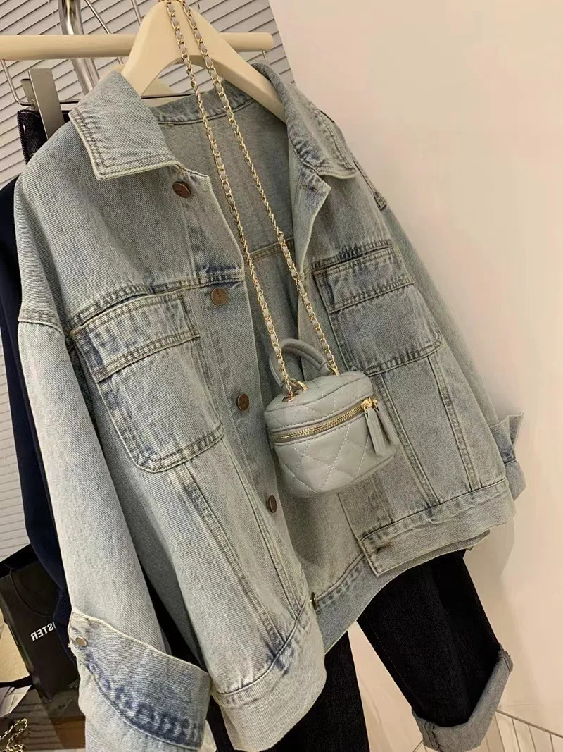 Denim Coat Women Y2k Spring Au - đánh giá và giá Embroidery Gothic