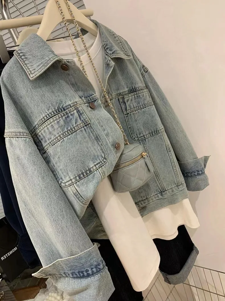 Denim Coat Women Y2k Spring Au - đánh giá và giá Embroidery Gothic