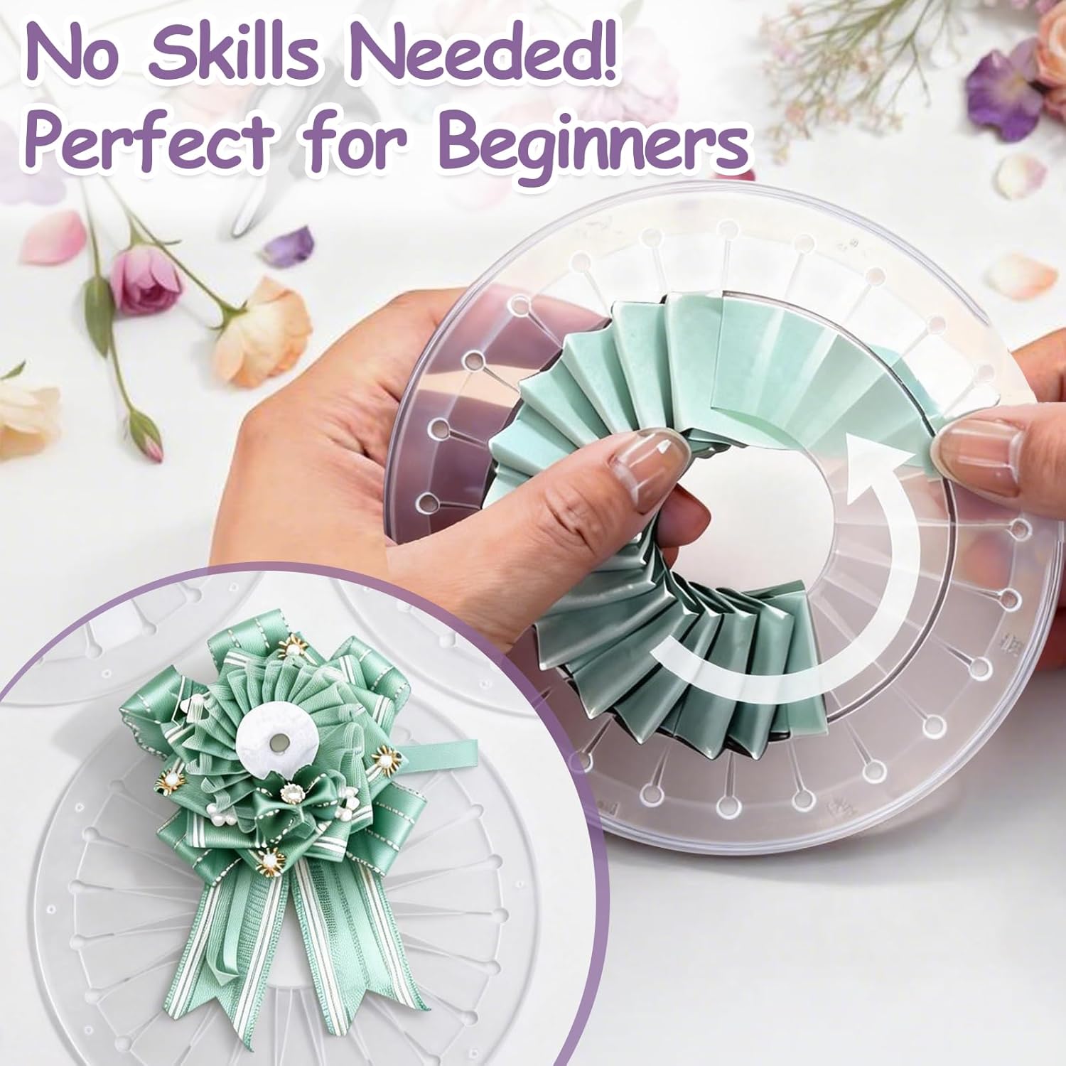 9cm 12cm 15cm Rosette Maker DI - đánh giá và giá Embroidery Daisy