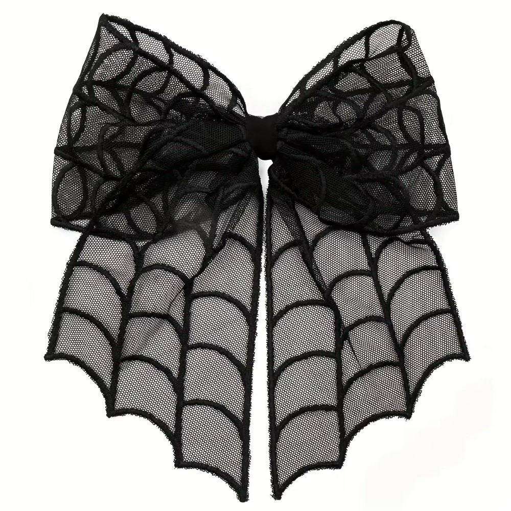 Lace Tulle Veil Hair Clips Bat - đánh giá và giá Embroidery Gothic