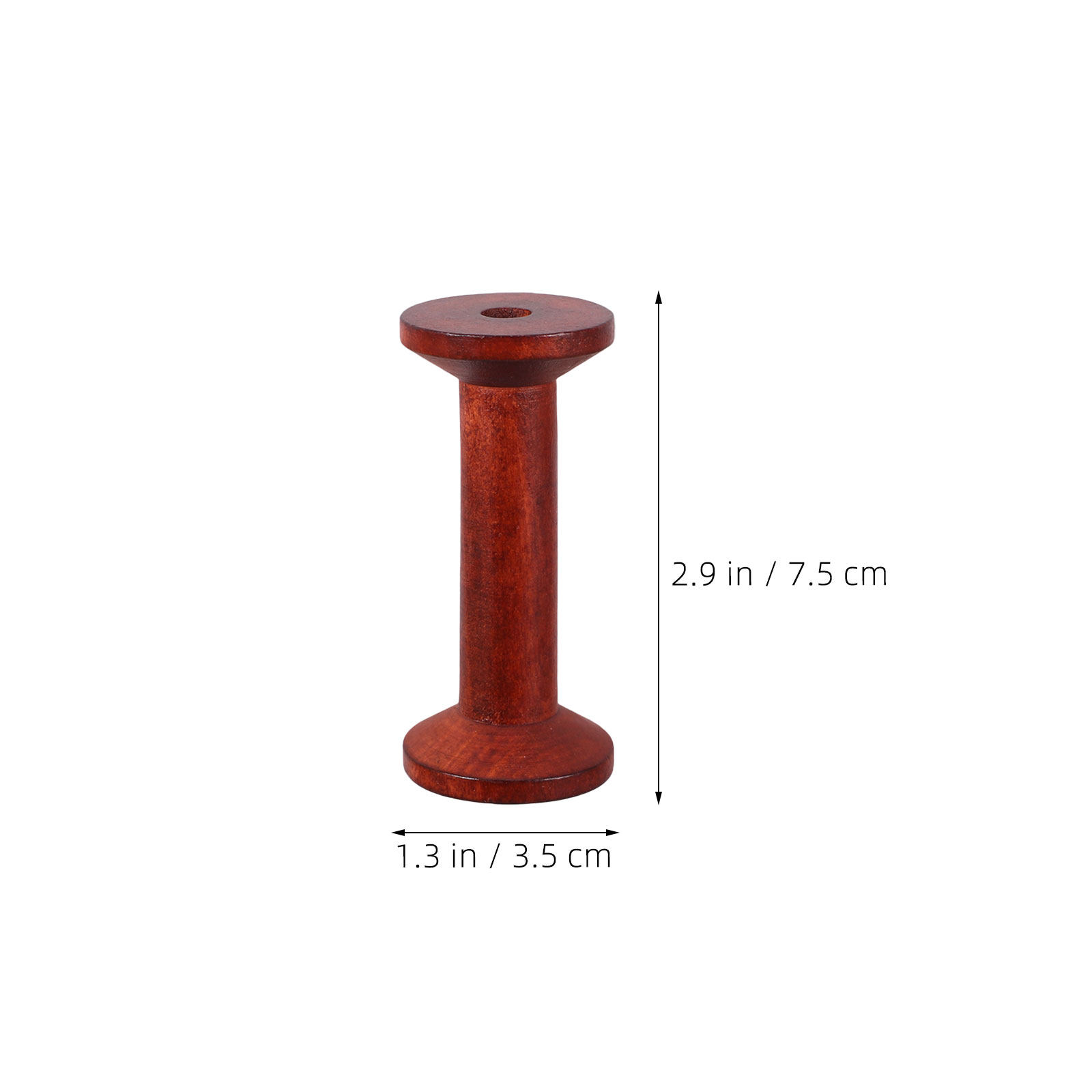5Pcs Wooden Spools Crafts Wood - đánh giá và giá Embroidery Ribbon