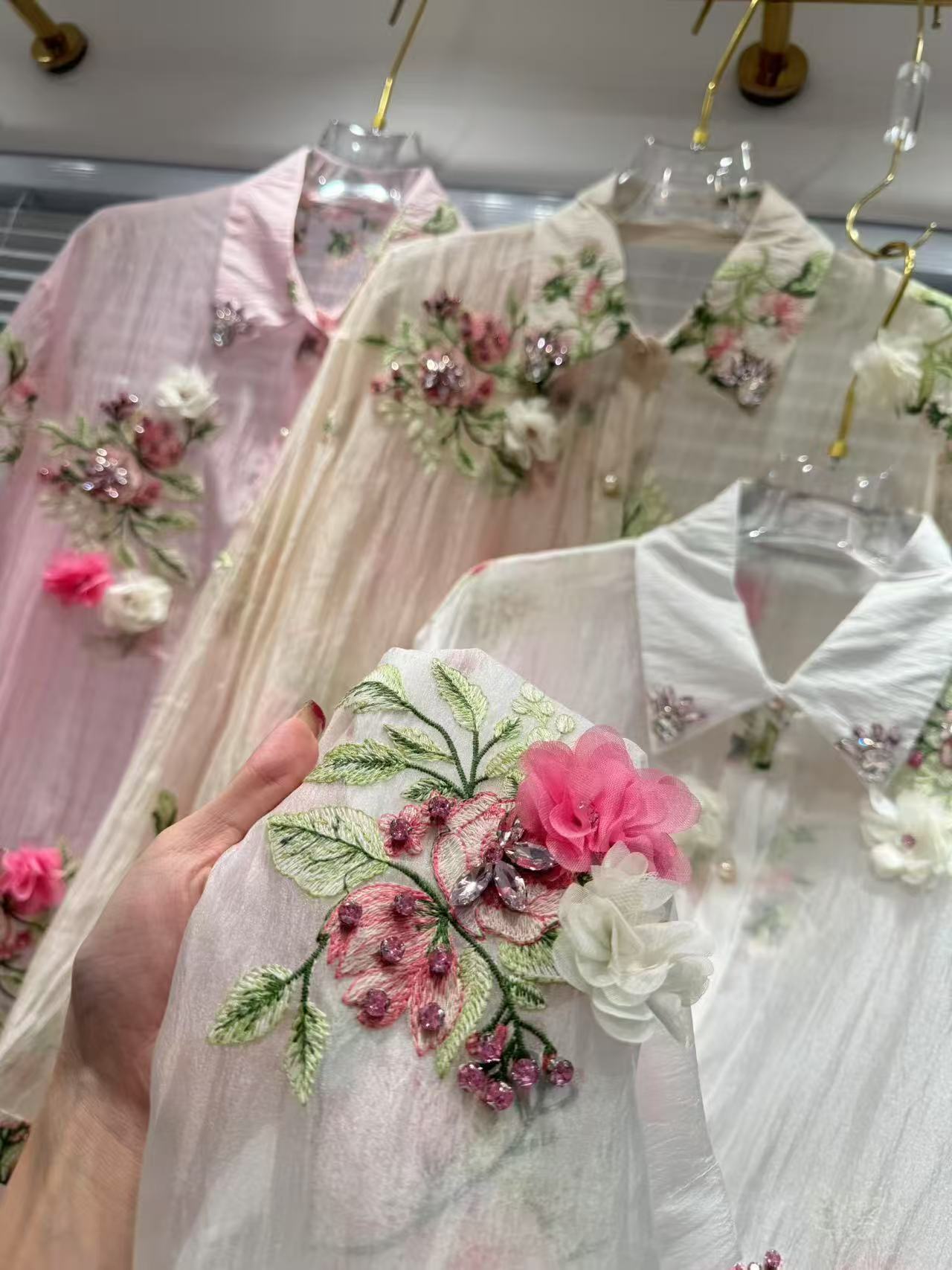 Luxury Style Flowers Embroider - đánh giá và giá Embroidery Daisy