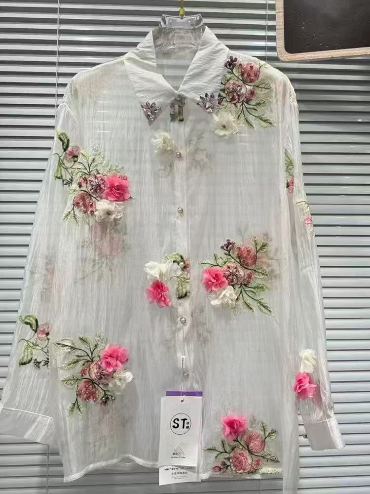 Luxury Style Flowers Embroider - đánh giá và giá Embroidery Daisy