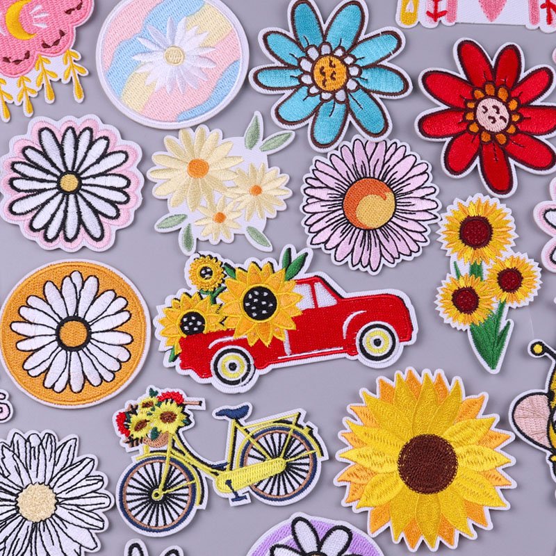 Flowers/Car Patch Daisy SunFlo - đánh giá và giá Embroidery Daisy Flower