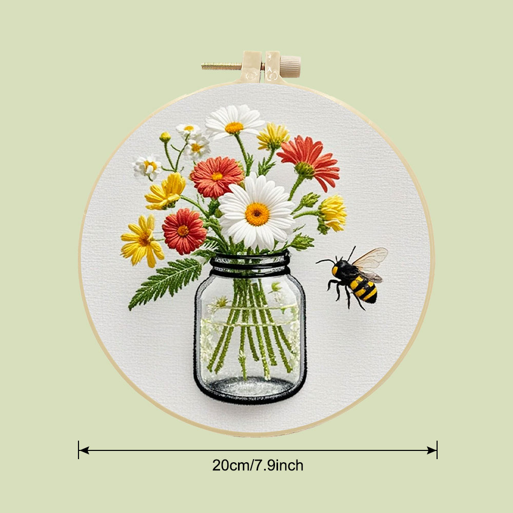 1PCS Diy Embroidery Kits Daisy - đánh giá và giá Embroidery Daisy Flower