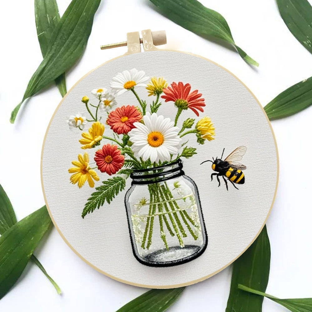 1PCS Diy Embroidery Kits Daisy - đánh giá và giá Embroidery Daisy Flower