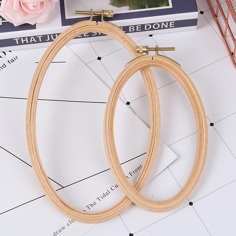Bamboo Embroidery Hoop Frame O - đánh giá và giá Stitch Marker Ring