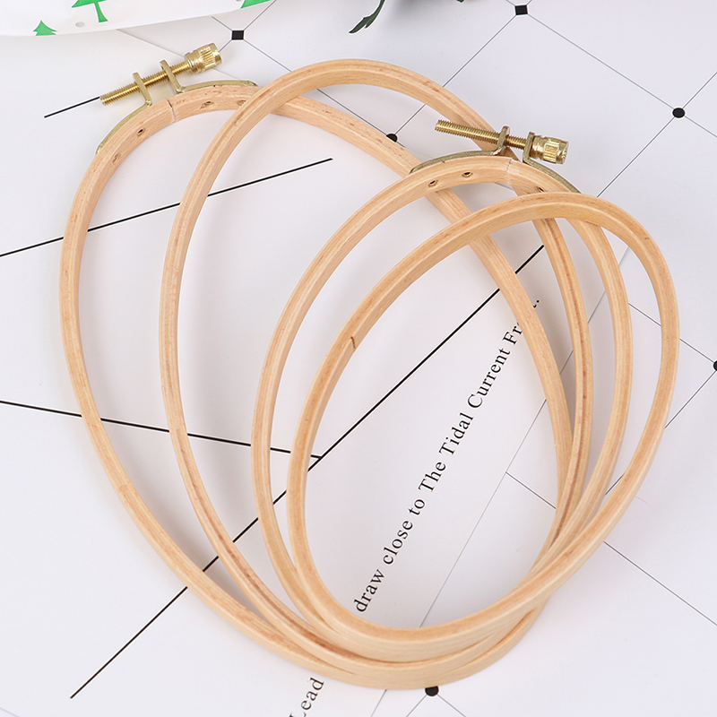 Bamboo Embroidery Hoop Frame O - đánh giá và giá Stitch Marker Ring