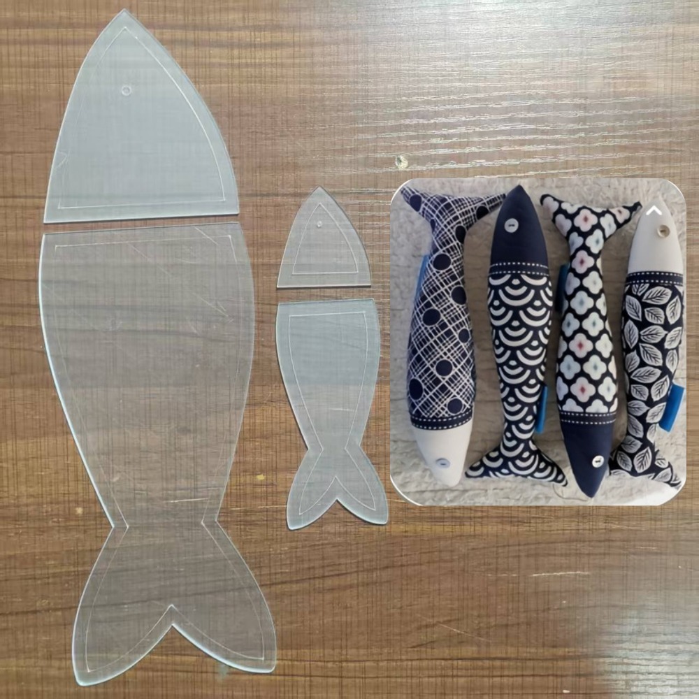 Fish Quilting Template Acrylic - đánh giá và giá Embroidery Fish