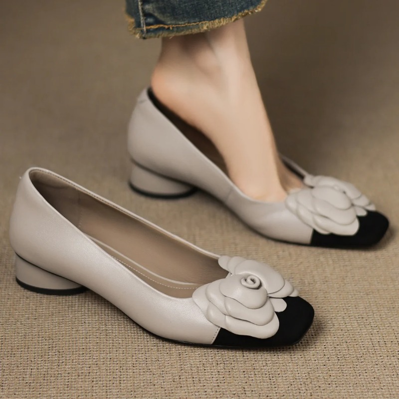 Plus size 34-41 women's sheeps - đánh giá và giá Embroidery Flat Shoes