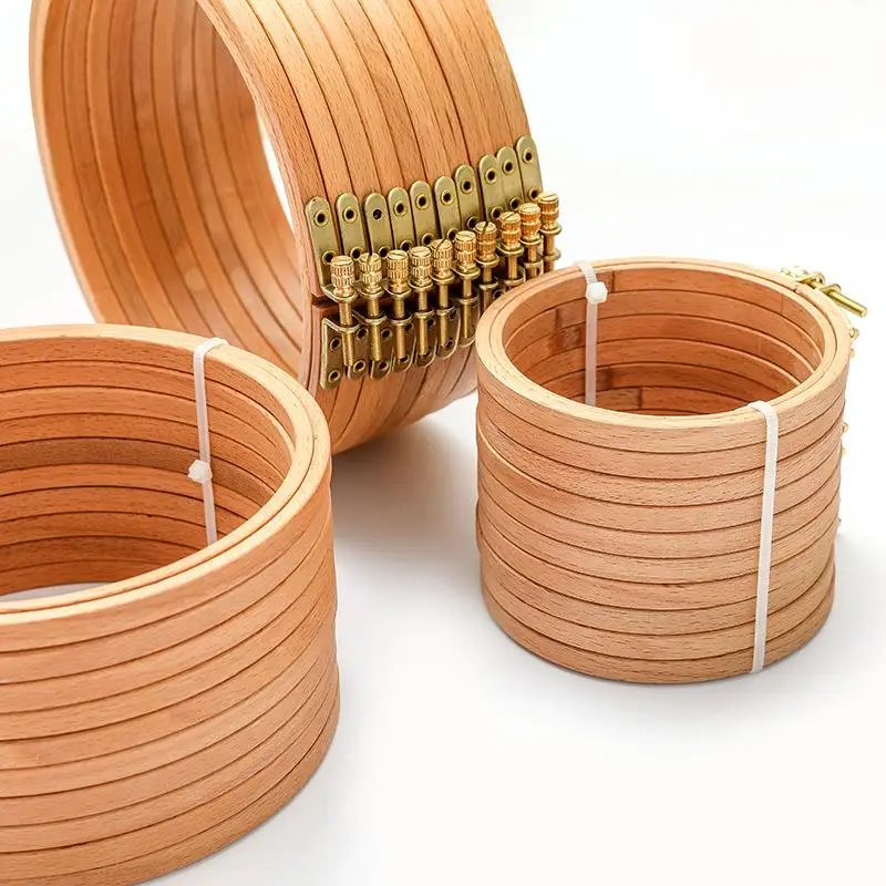 High Quality Beech Wood Embroi - đánh giá và giá Stitch Marker Ring