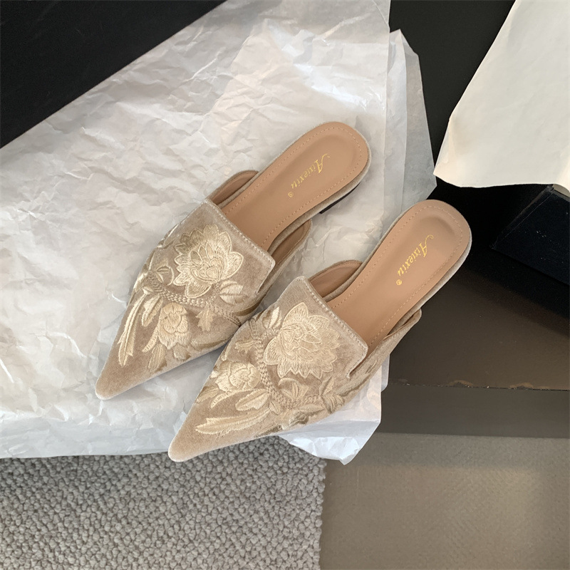 2026 New Women's Shoes Embroid - đánh giá và giá Embroidery Design
