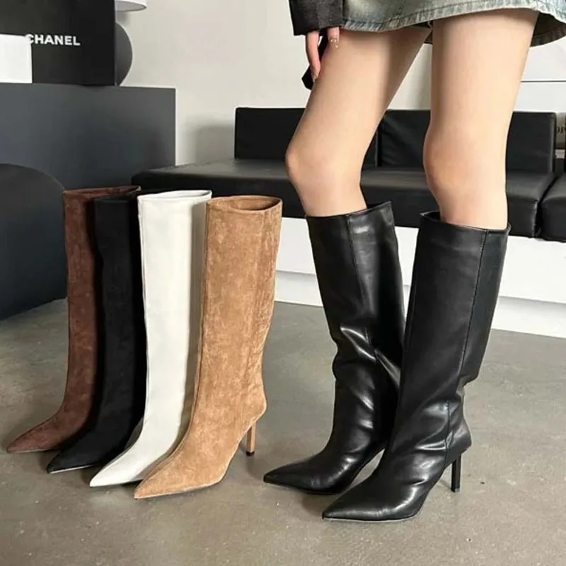 Luxury Women Long Boots Fashio - đánh giá và giá Embroidery Design