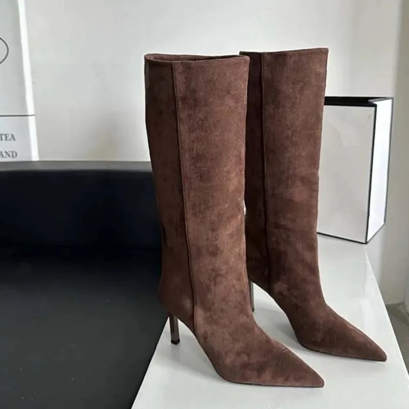 Luxury Women Long Boots Fashio - đánh giá và giá Embroidery Design