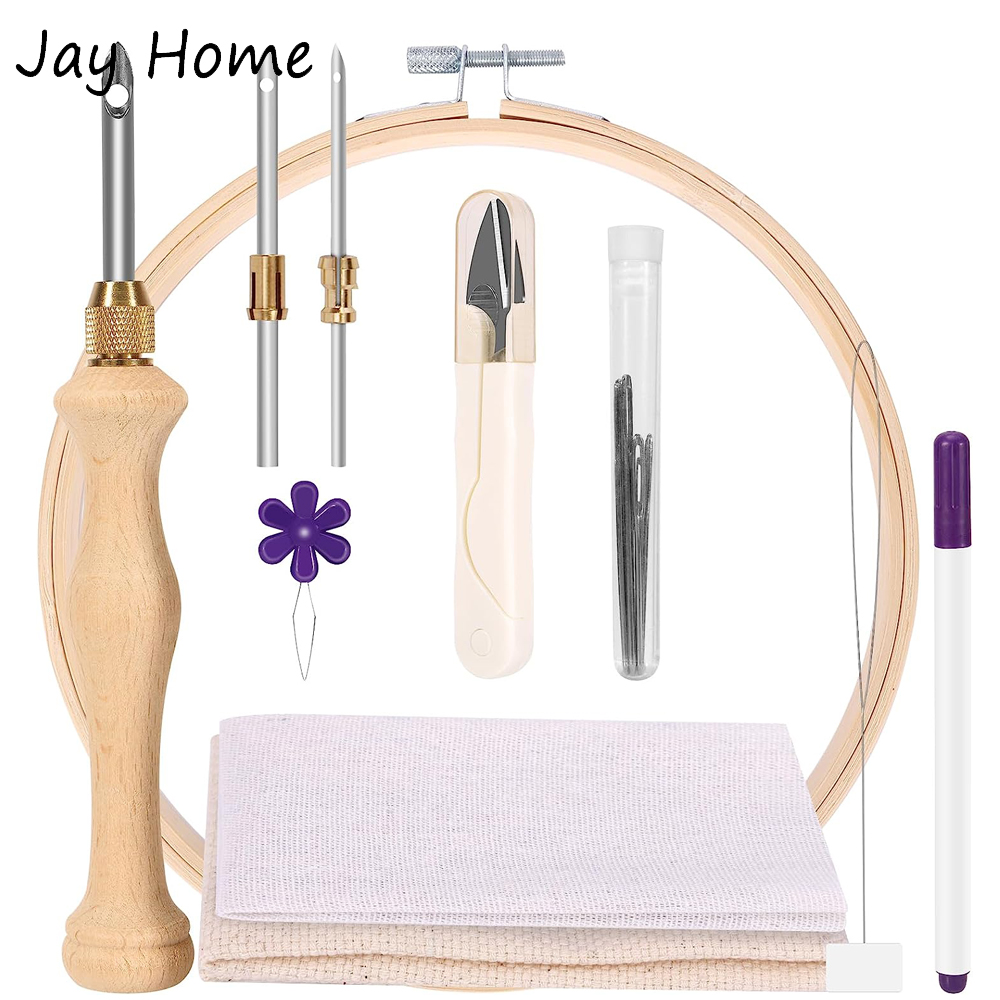 Punch Needle Starter Kit with  - đánh giá và giá Stitch Marker Ring