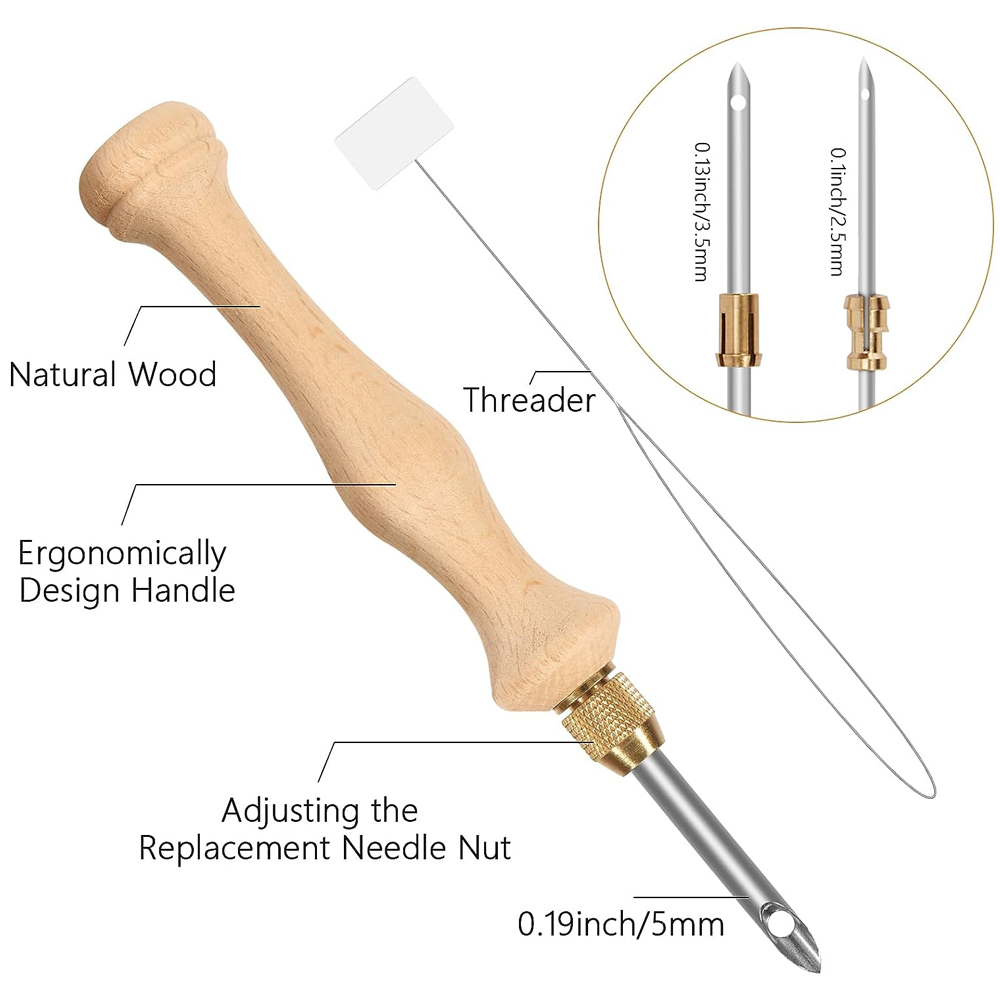 Punch Needle Starter Kit with  - đánh giá và giá Stitch Marker Ring