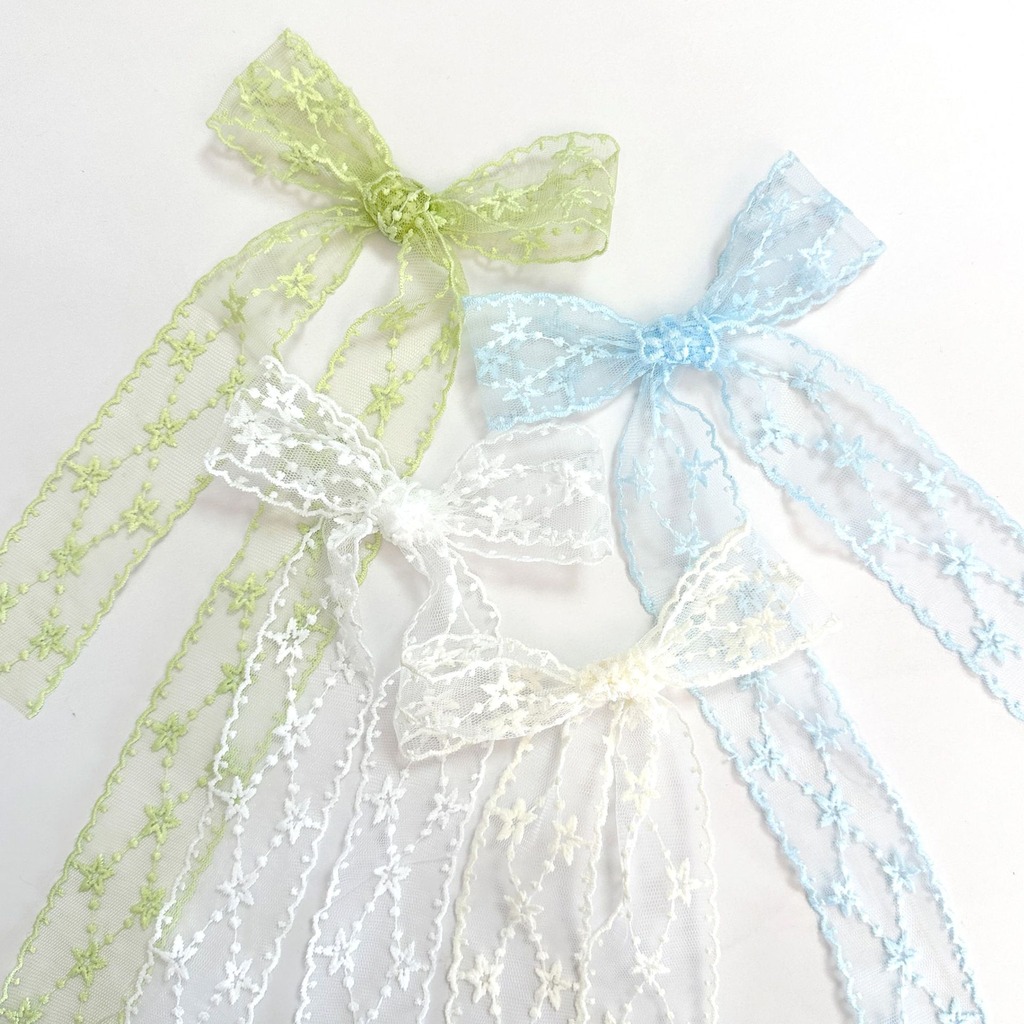 Star Embroidered Ribbon Soft E - đánh giá và giá Embroidery Ribbon