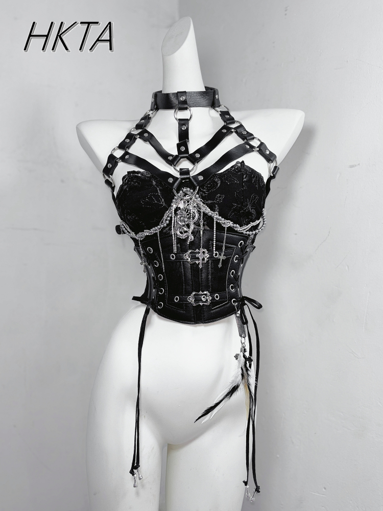 Dark Style Goth Metal Chain Wa - đánh giá và giá Embroidery Gothic