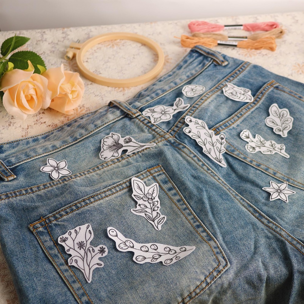 Water Soluble Flower Embroider - đánh giá và giá Embroidery Daisy Flower