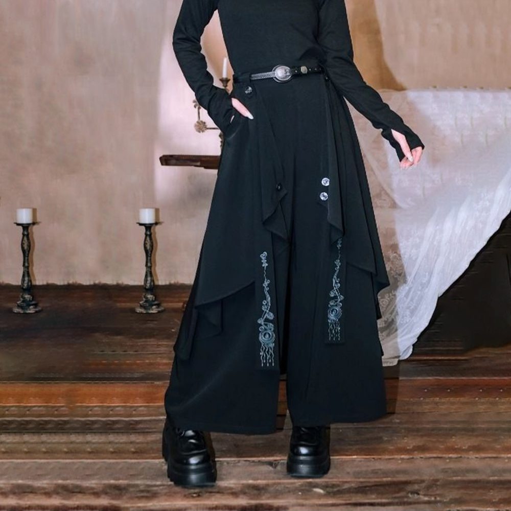 Dark Gothic Embroidered Ribbon - đánh giá và giá Embroidery Ribbon