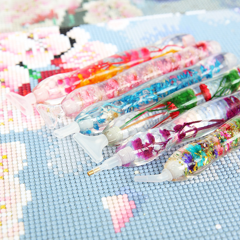 Crystal Flower Resin Point Dri - đánh giá và giá Embroidery Daisy