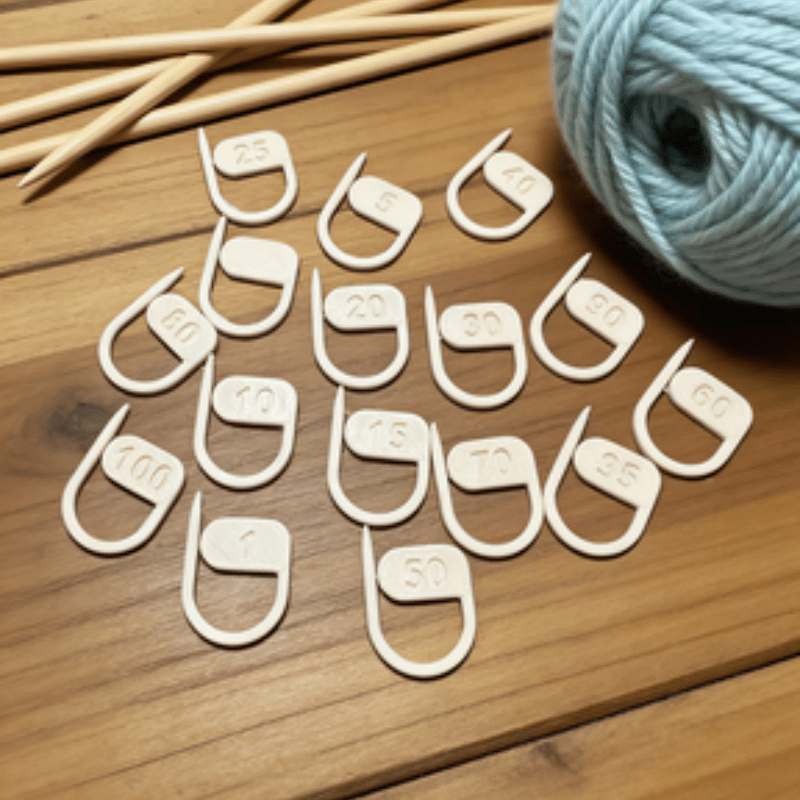 16PCS Digital Knitting Markers - đánh giá và giá Stitch Marker Ring