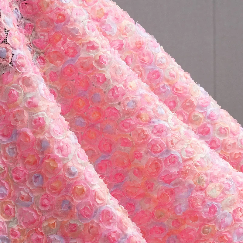 Colorful 3D Floral Embroidery  - đánh giá và giá Embroidery Ribbon