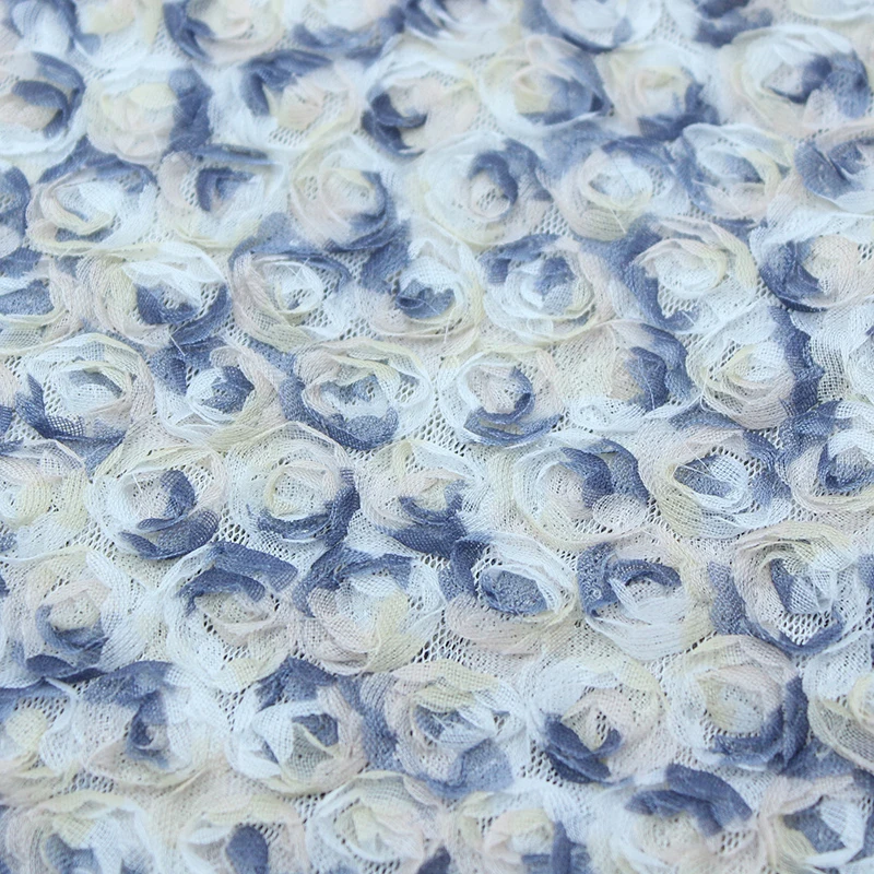 Colorful 3D Floral Embroidery  - đánh giá và giá Embroidery Ribbon