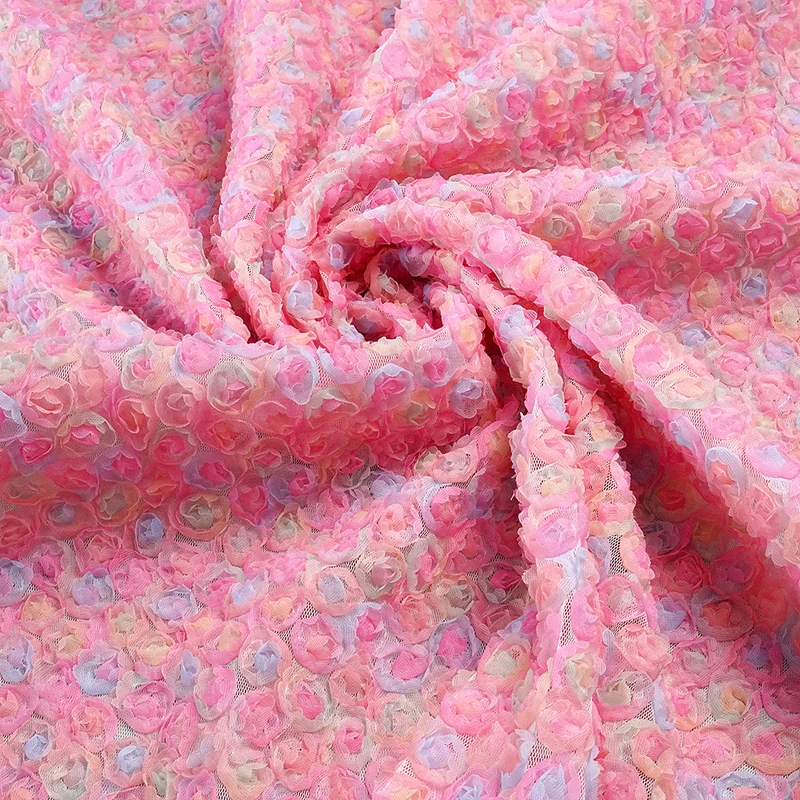 Colorful 3D Floral Embroidery  - đánh giá và giá Embroidery Ribbon