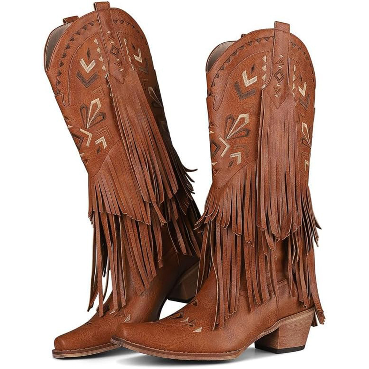 Women's Mid-calf Boots Retro W - đánh giá và giá Embroidery Design