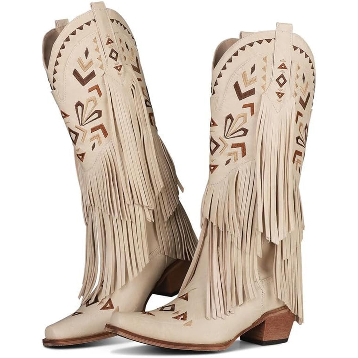 Women's Mid-calf Boots Retro W - đánh giá và giá Embroidery Design